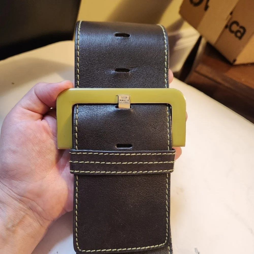 Ted Baker wide belt in EUC